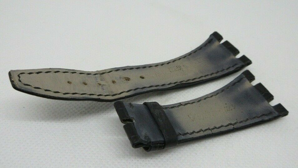 Audemars Piguet 26mm Black Alligator Strap OEM Genuine for Royal Oak Offshore