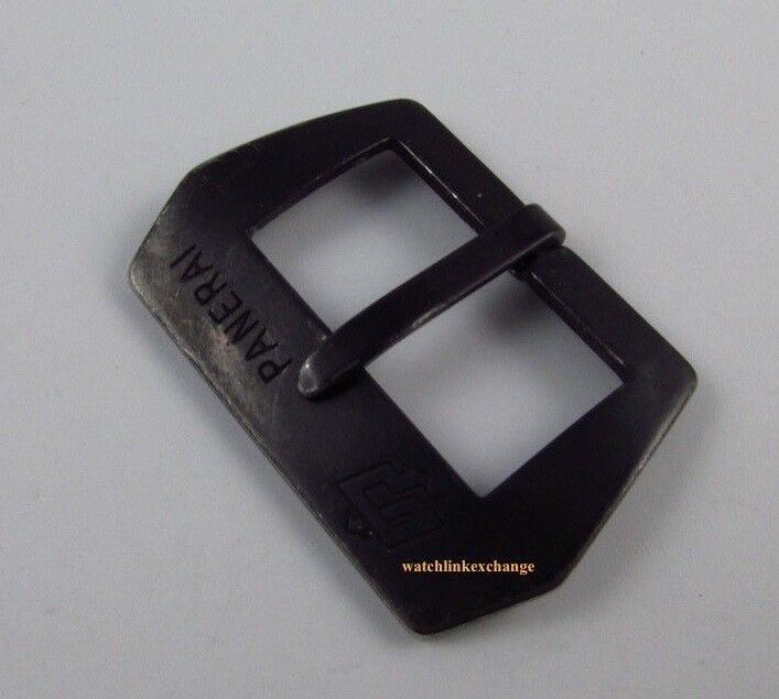 Panerai 24mm Pre-V PVD Tang Buckle Pre-Vendome Logo Original OEM Tang