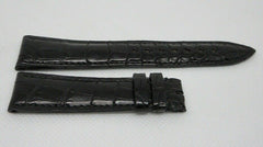 New Blancpain 18mm Black Alligator Strap OEM Genuine