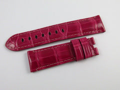 New Panerai 22mm Pink Alligator Strap OEM