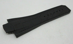 Girard Perregaux Sea Hawk Black Alligator Strap Rubber OEM Genuine 1 Piece