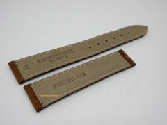New Raymond Weil 18mm Brown Alligator Strap OEM