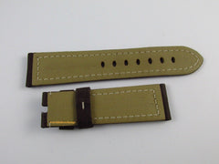 New Panerai 22mm Brown Buffalo Strap OEM