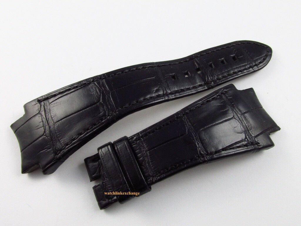 Harry Winston 28.5mm Black Alligator Strap z3 z4 OEM