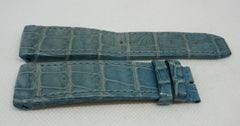 Baume Mercier 23mm Blue Alligator Strap OEM Genuine
