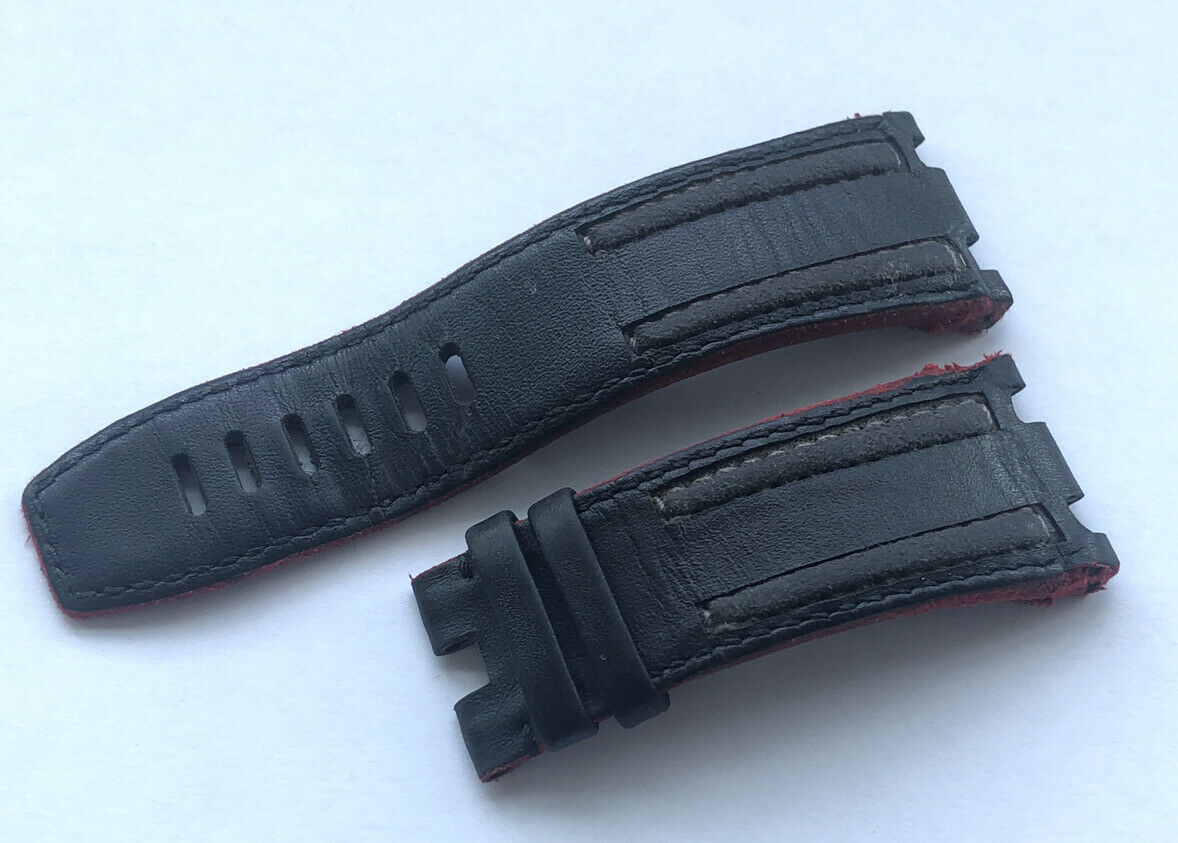 Audemars Piguet Royal Oak Offshore Grand Prix Red Black Leather Strap 29mm OEM