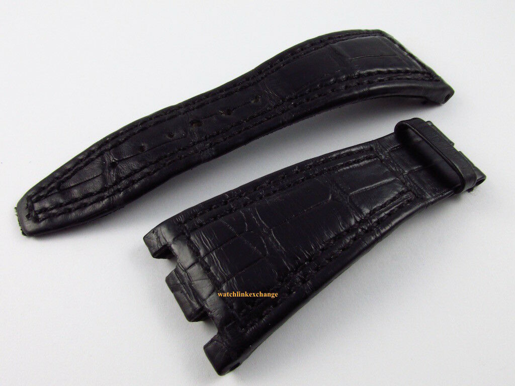Audemars Piguet Royal Oak Offshore 28mm Black Alligator Strap OEM