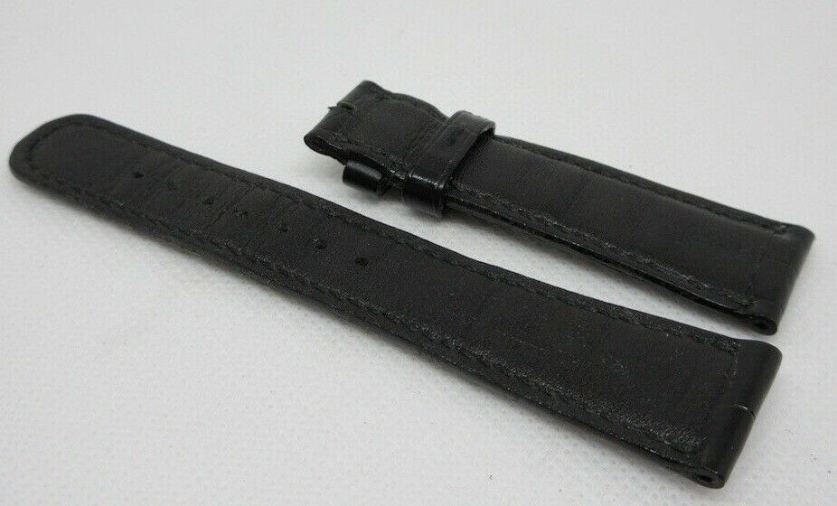 A. Lange & Sohne 19mm Black Alligator Strap OEM