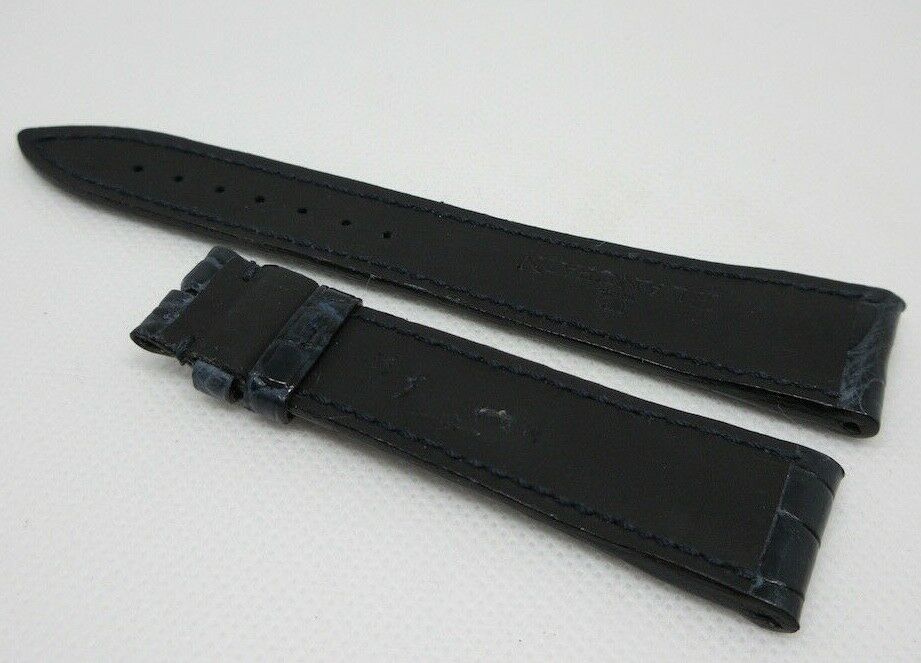 Blancpain Blue Alligator Strap 20mm OEM Genuine