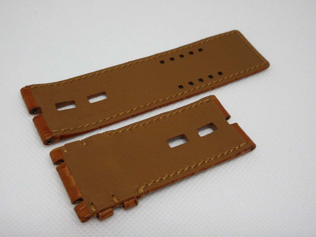 New Roger Dubuis 28mm Brown Alligator Strap