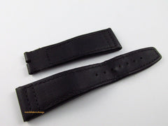 IWC Top Gun Pilot 22mm Black Kevlar Leather Strap
