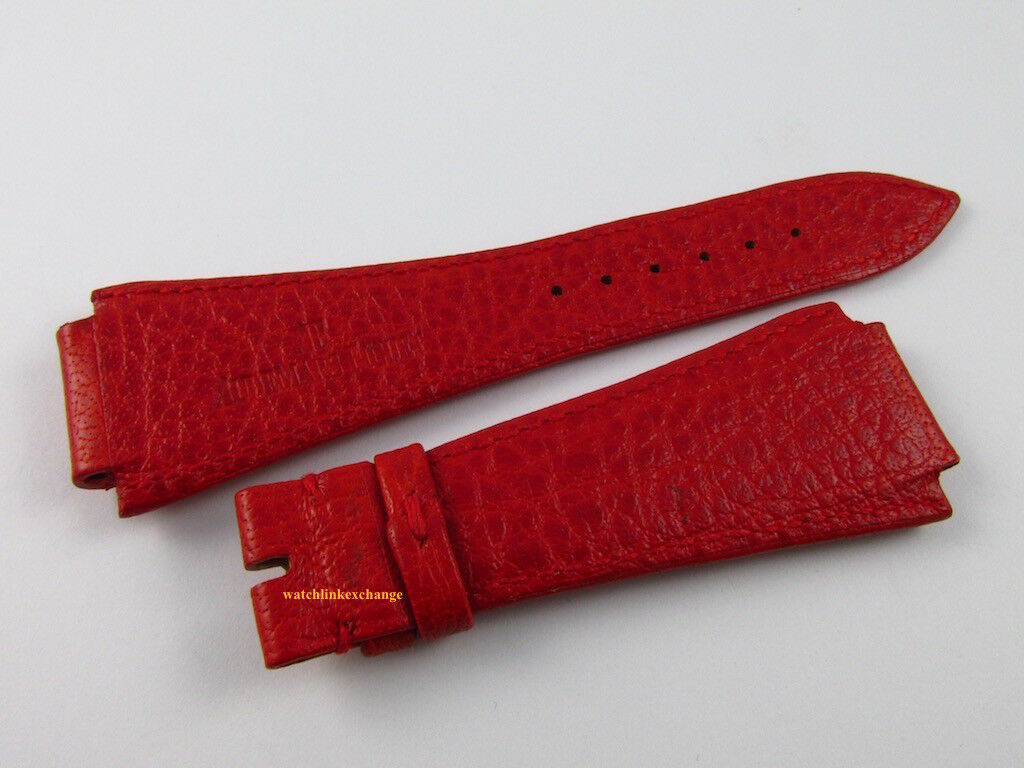 Audemars Piguet Royal Oak Offshore End of Days 28mm Red Leather Strap OEM