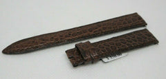 New Franck Muller 14mm Brown Alligator Strap OEM Genuine