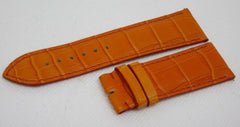 New Parmigiani 22mm Orange Alligator Strap OEM