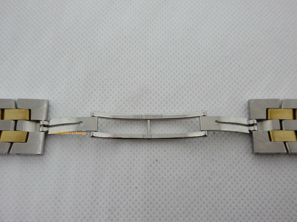 Longines 20mm Yellow Gold Stainless Steel Bracelet OEM for Dolce Vita