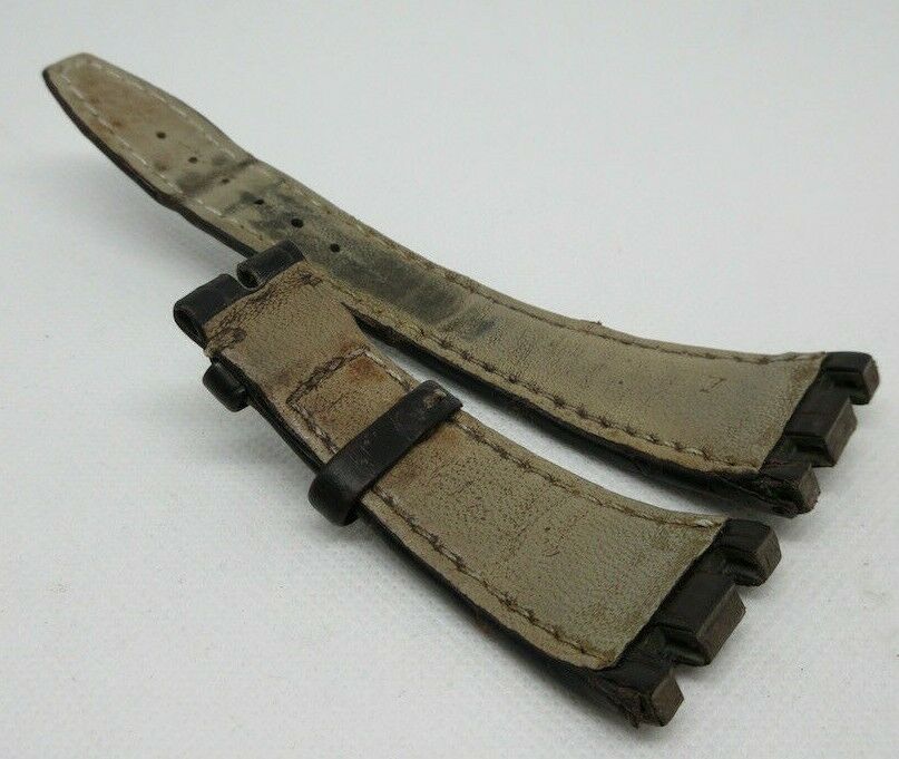 Audemars Piguet 28mm Brown Alligator Strap Royal Oak Offshore OEM Genuine