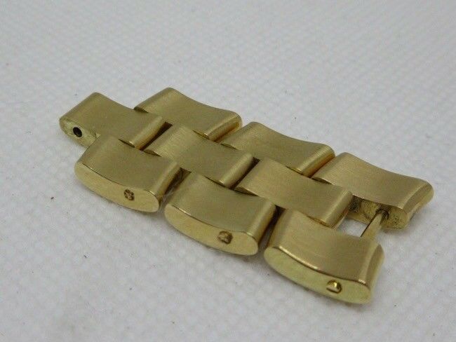 Baume & Mercier Hampton 18mm Gold Tone Stainless Steel Bracelet Link OEM