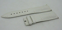 New Franck Muller 22mm White Alligator Strap OEM Genuine