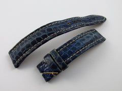 Breitling 15mm Blue Alligator Strap OEM