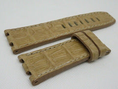 Camille Fournet 29mm Tan Alligator Strap for Audemars Piguet Royal Oak Offshore