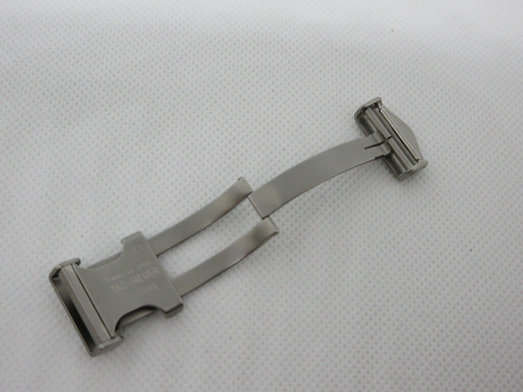 New Tag Heuer Kirium 17mm Deployant Buckle Stainless Steel Brushed OEM FC5000