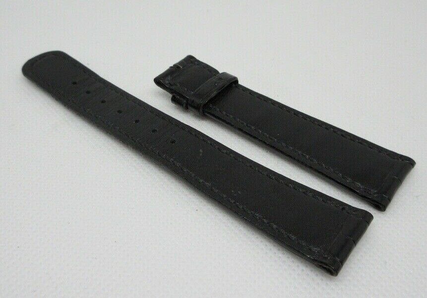 A. Lange & Sohne 19mm Black Alligator Strap OEM