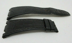 Audemars Piguet 26mm Black Alligator Strap OEM Genuine for Royal Oak Offshore
