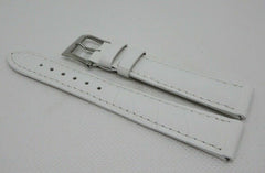 New Camille Fournet 16mm White Alligator Strap Buckle Genuine