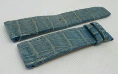 Baume Mercier 23mm Blue Alligator Strap OEM Genuine