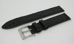Chopard 15mm Black Alligator Strap OEM Glossy
