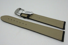 Camille Fournet 22mm Black Alligator Strap Buckle Genuine XXL Size