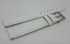 New Camille Fournet 16mm White Alligator Strap Buckle Genuine