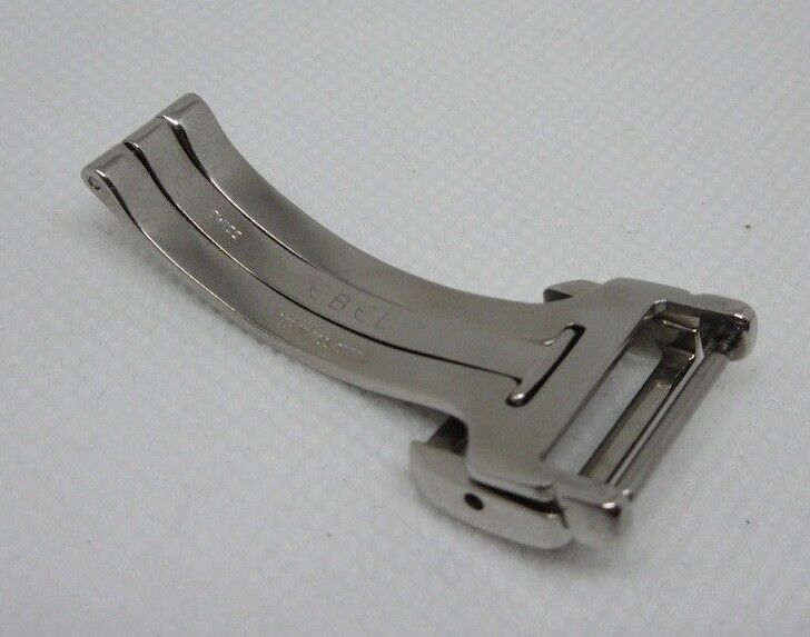 New Ebel 16mm Deployant Buckle Stainless Steel Polished OEM Bag