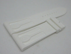 New Parmigiani White Rubber Strap 25mm Brazil