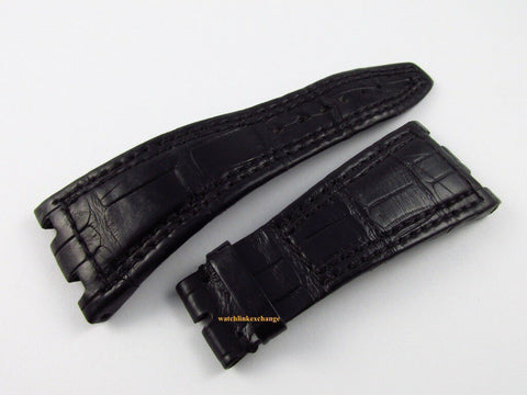 Audemars Piguet Royal Oak Offshore 28mm Black Alligator Strap OEM
