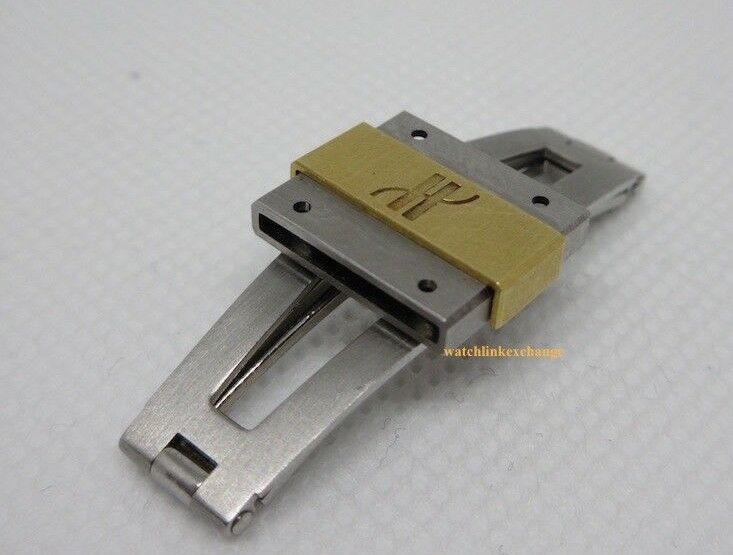 Hublot 14mm Yellow Gold Stainless Steel Deployant Buckle