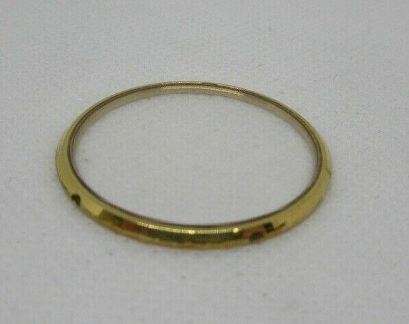 Ebel 29.5mm Yellow Gold Bezel Crystal OEM
