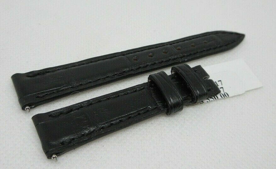 New Franck Muller 14mm Black Alligator Strap OEM Genuine Small Short Size