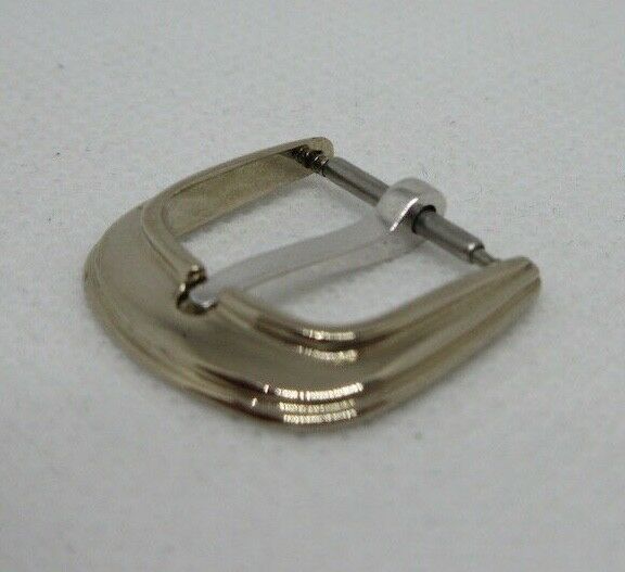Franck Muller 14mm White Gold Tang Buckle 18k Steel Inner
