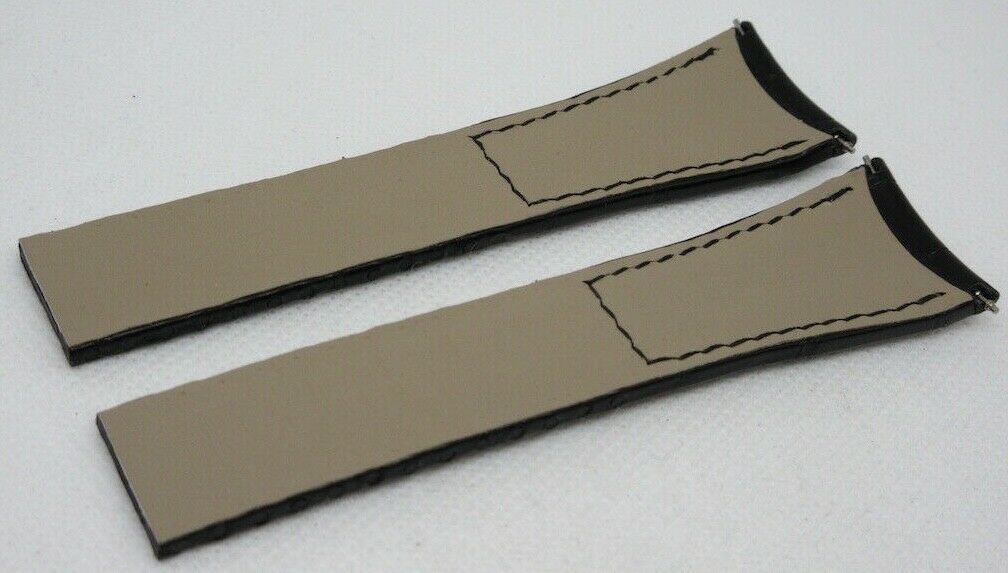 New Roger Dubuis 25mm Black Alligator Strap OEM XL Size