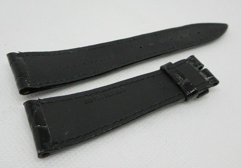 Blancpain 22mm Black Alligator Strap OEM Genuine