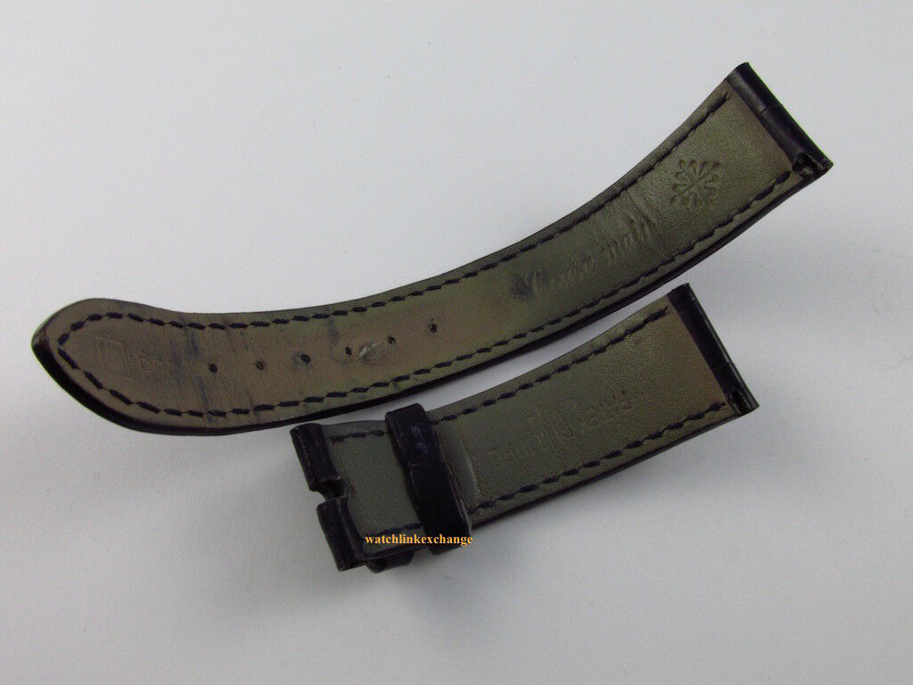 Patek Philippe 20mm Blue Alligator Strap XL OEM