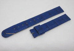 New IWC 14mm Blue Alligator Strap OEM