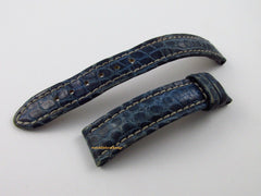 Breitling 15mm Blue Alligator Strap OEM