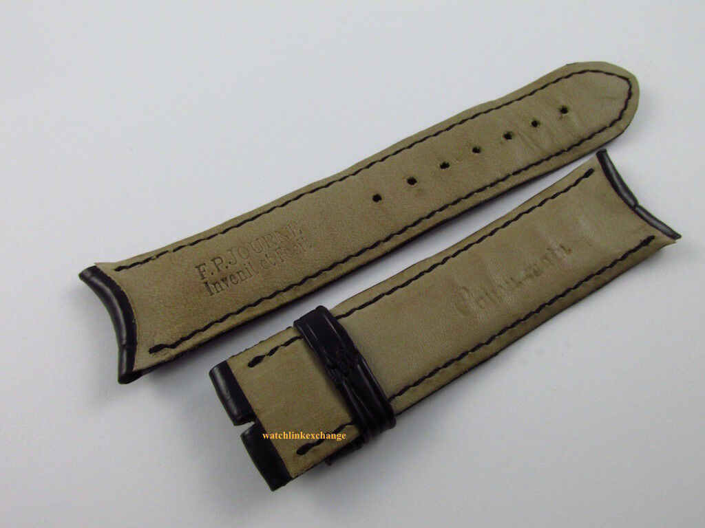 F.P. Journe 20mm Black Alligator Strap OEM