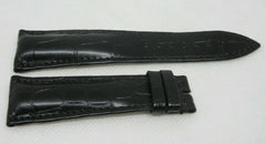 New Franck Muller 22mm Black Alligator Strap OEM Genuine