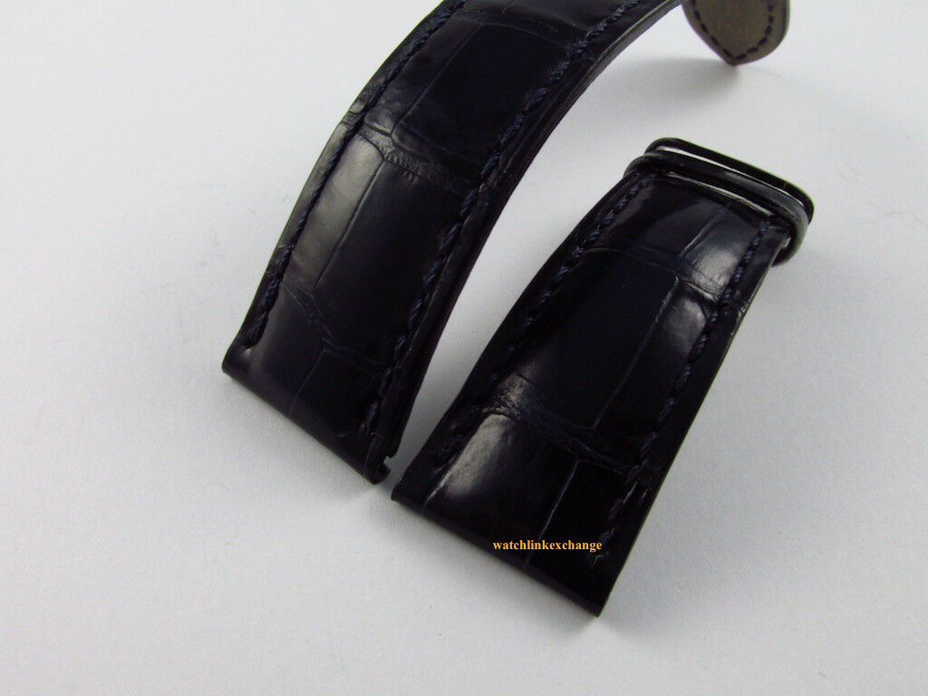 Patek Philippe 20mm Blue Alligator Strap XL OEM