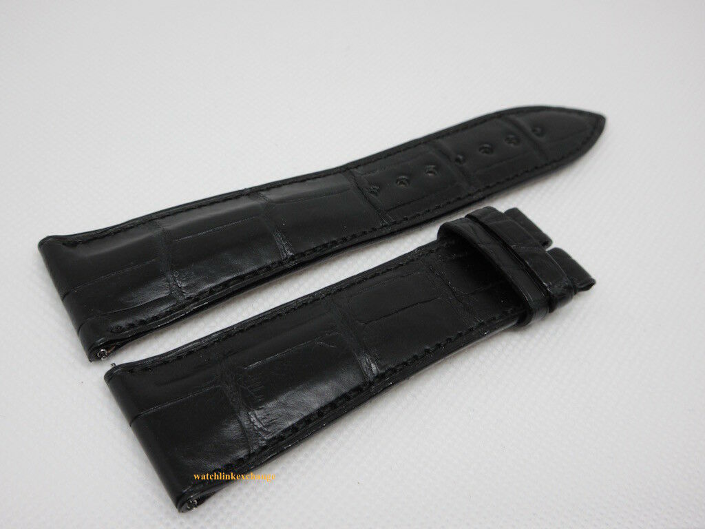 New Franck Muller 27mm Black Alligator Strap OEM