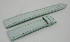 New Franck Muller 14mm Light Blue Alligator Strap OEM Genuine