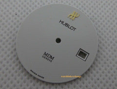 New Hublot MDM White Dial 26mm Yellow Gold